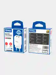Зарядка iNKAX HC-02, micro-USB / Lightning / Type-C, для iPhone и Android