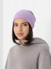 Лавандовый шапка женская