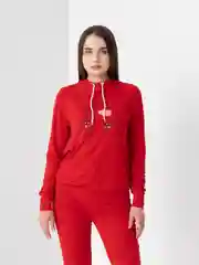 Красный спортивный костюм женский