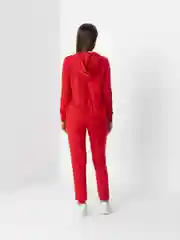 Красный спортивный костюм женский