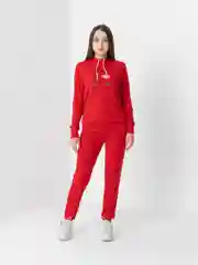 Красный спортивный костюм женский