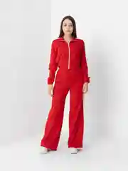 Красный костюм спортивный женский