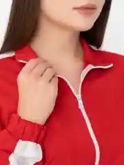 Красный костюм спортивный женский