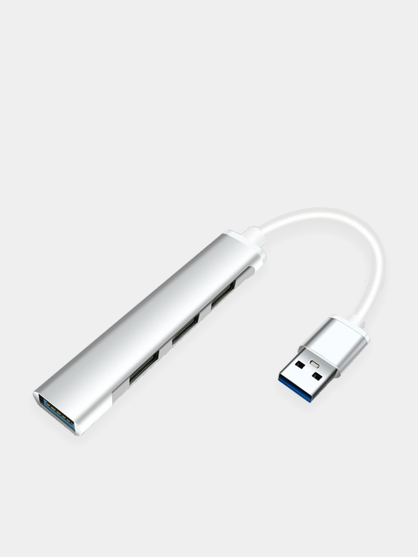 Хаб-концентратор USB 3.0 hub на 4 порта, переходник USB-хаб Type-C