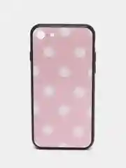 Розовый чехол с рисунком iPhone 5 / 5s / Se / 6 / 6s / 7 / 8 / Se 2020