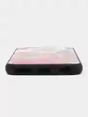 Вишнёвый чехол с рисунком для iPhone 5 / 5s / Se / 6 / 6s / 7 / 8 / Se 2020 стеклянная панель