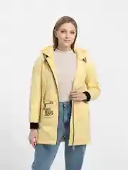 Желтый куртка женская