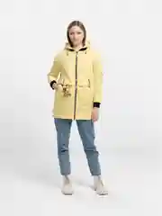 Желтый куртка женская