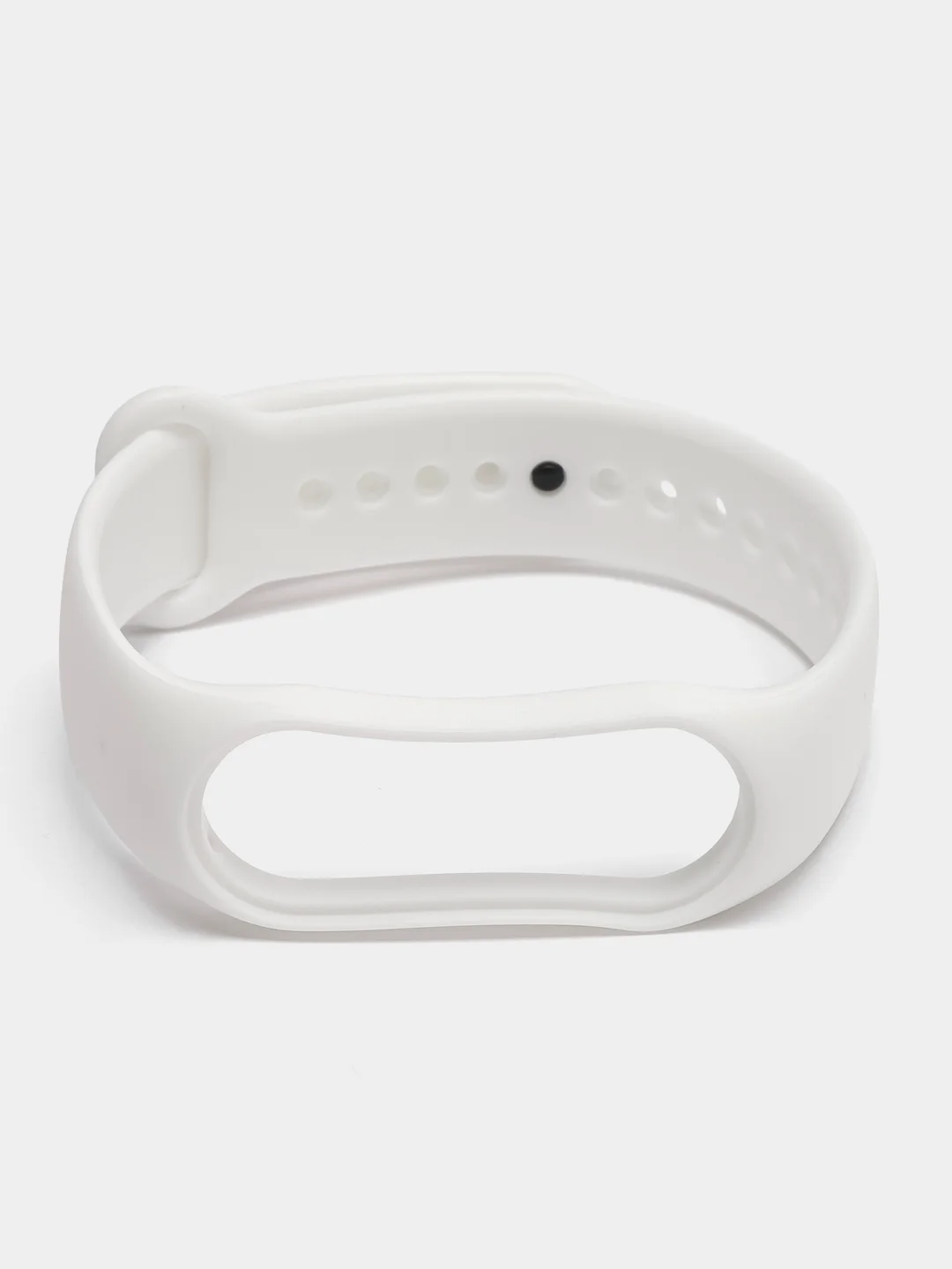 Белый силиконовый ремешок для фитнес-браслета Xiaomi Mi Band 7