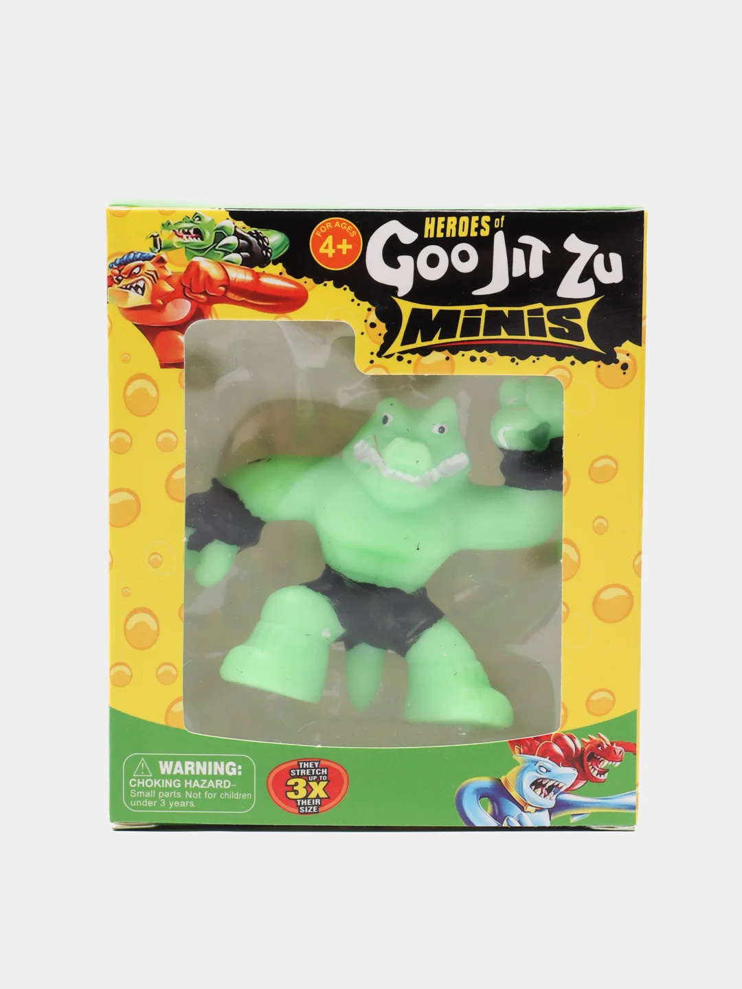 Хром тянущаяся фигурка GooJitZu/Гуджитсу, 6 см Динозавры
