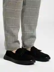 Черный мужские мокасины