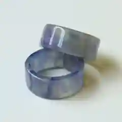 Фиолетовый акриловое кольцо