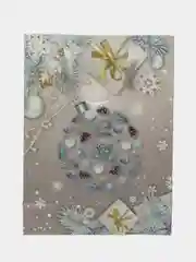 Серебряный пакет новогодний, подарочный