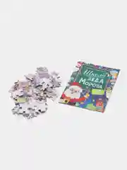 Набор "Школа Деда Мороза": пазл и книга