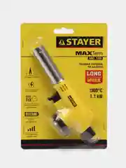 Газовая горелка STAYER MaxTerm MG100, с пьезоподжигом, 1300 С