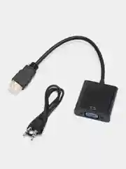 Адаптер HDMI to VGA с AUX-выходом