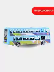 Игрушечный автобус, инерционная игрушка для мальчика