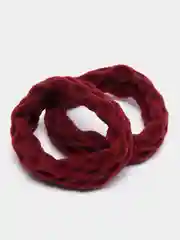 Бордовый резинки для волос, разноцветные