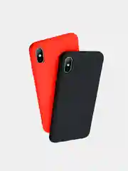 Красный чехол силиконовый для Apple iPhone 12 12Pro 12mini X  XS  XR  XSMax 11 11 Pro 11 ProMax