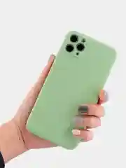 Мятный чехол силиконовый для Apple iPhone 12 12Pro 12mini X  XS  XR  XSMax 11 11 Pro 11 ProMax