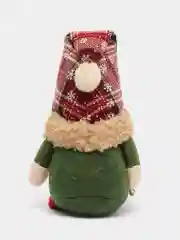 Лесной зеленый гном новогодний