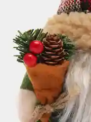 Лесной зеленый гном новогодний