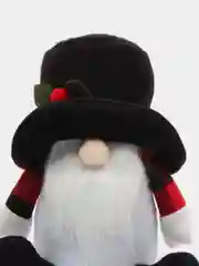 Черный гном новогодний