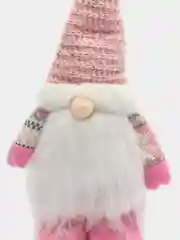 Белый новогодняя игрушка "Гном с длинными ногами"