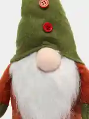 Оранжевый гном новогодний