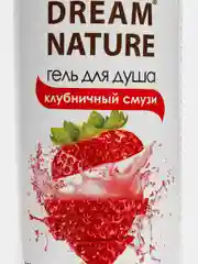 Гель для душа Dream Nature "Клубничный смузи", 400 мл