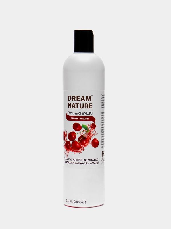 Гель для душа Dream Nature "Дикая вишня", 400 мл