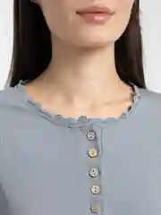 Серый базовый женский джемпер LaFemme