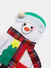 Белый новогоднее украшение для столовых приборов
