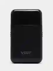 Черный электробритва VGR V-390, для сухого и влажного бритья