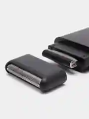Черный электробритва VGR V-390, для сухого и влажного бритья