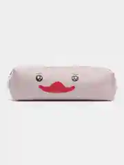 Кораллово-розовый пенал-косметичка