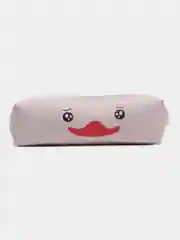 Кораллово-розовый пенал-косметичка