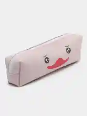 Кораллово-розовый пенал-косметичка