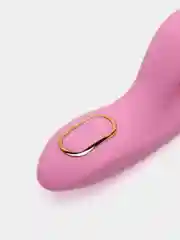 Розовый вибратор телескопический