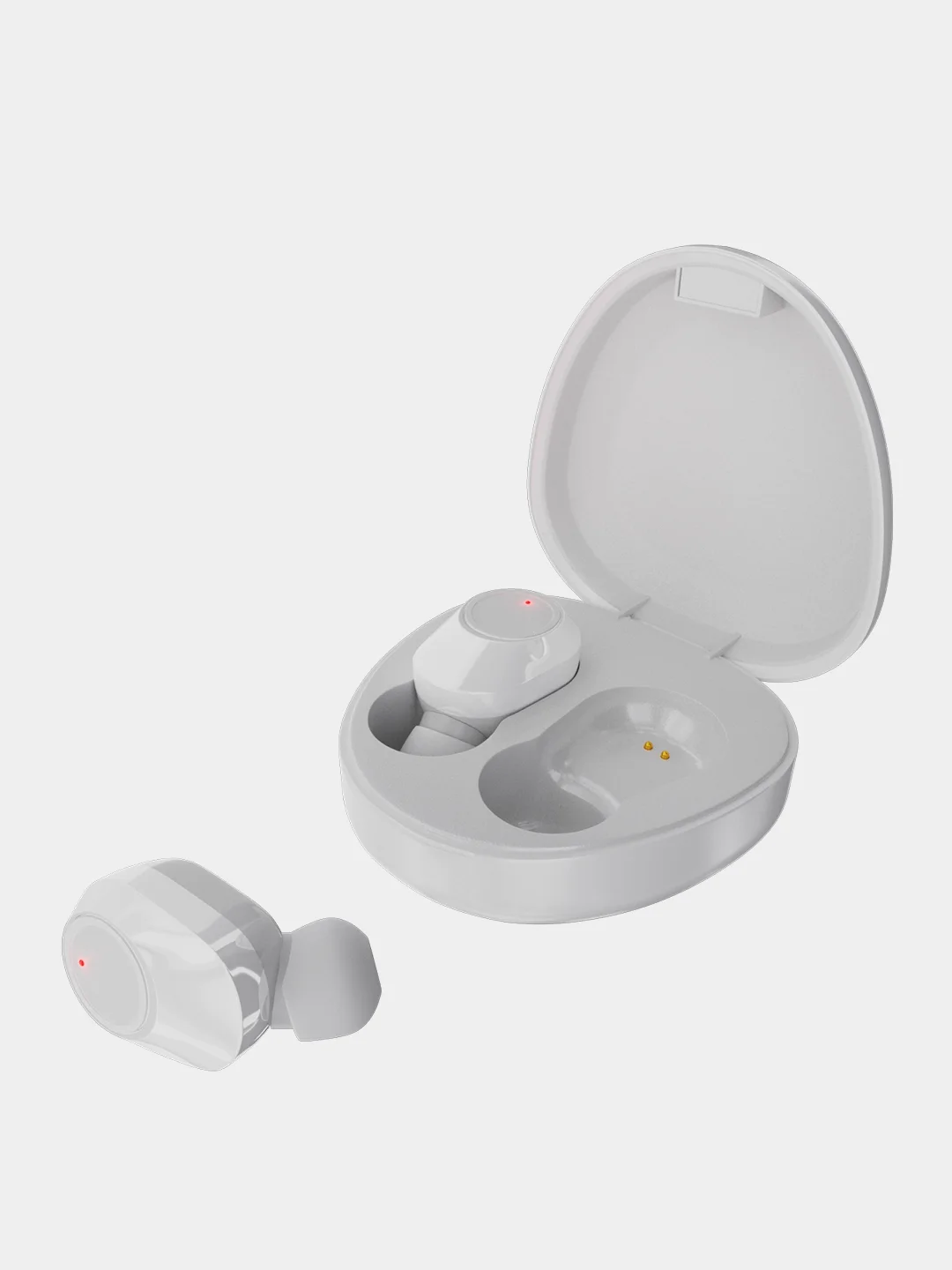 Белый беспроводные наушники More Choice BW13 TWS