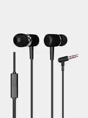 Черный наушники проводные с микрофоном More choice G24 AUX