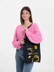 Хром сумка-шоппер, хлопок