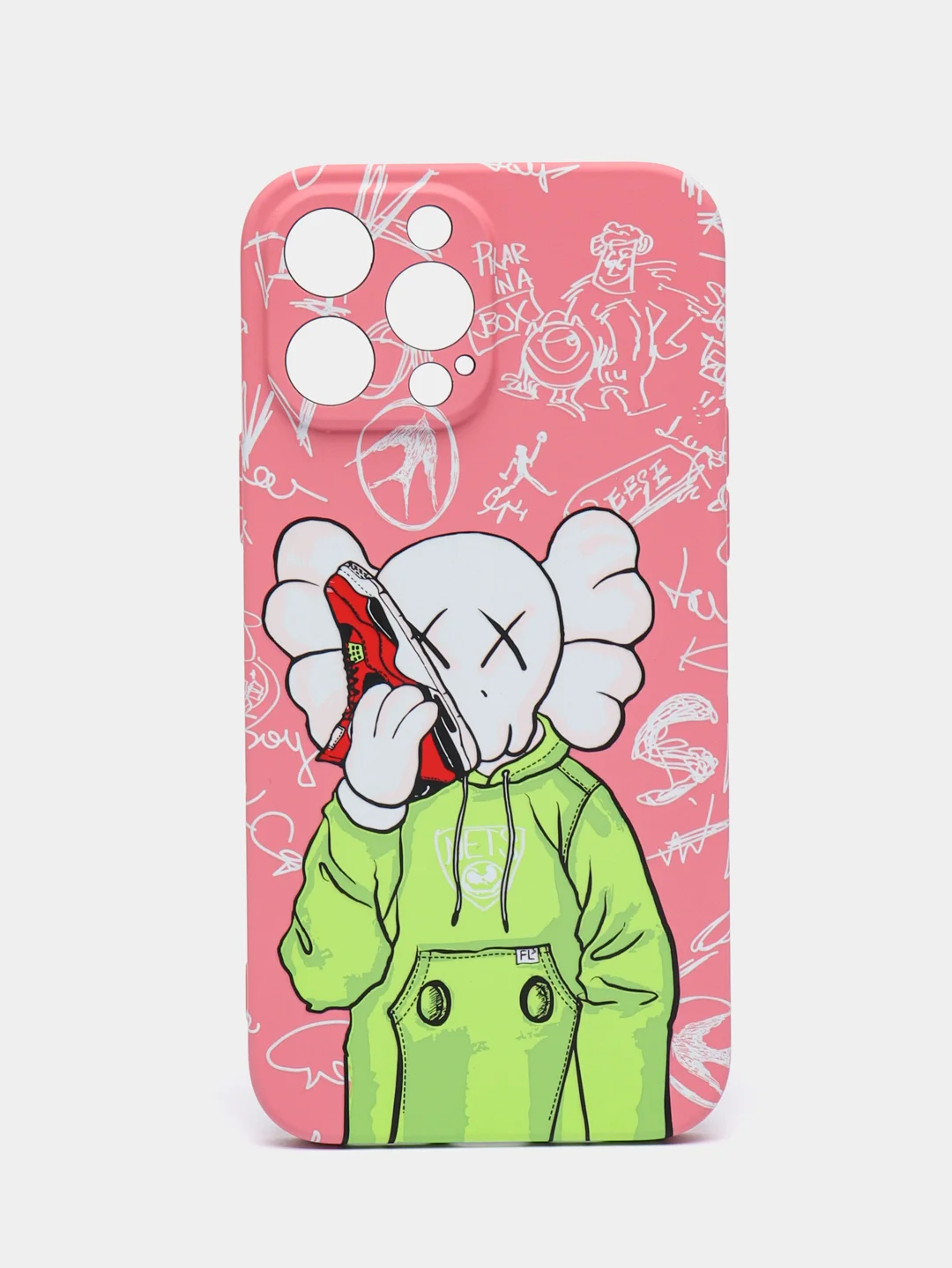 Коралловый меланж чехол Kaws для iPhone 13 Pro Max