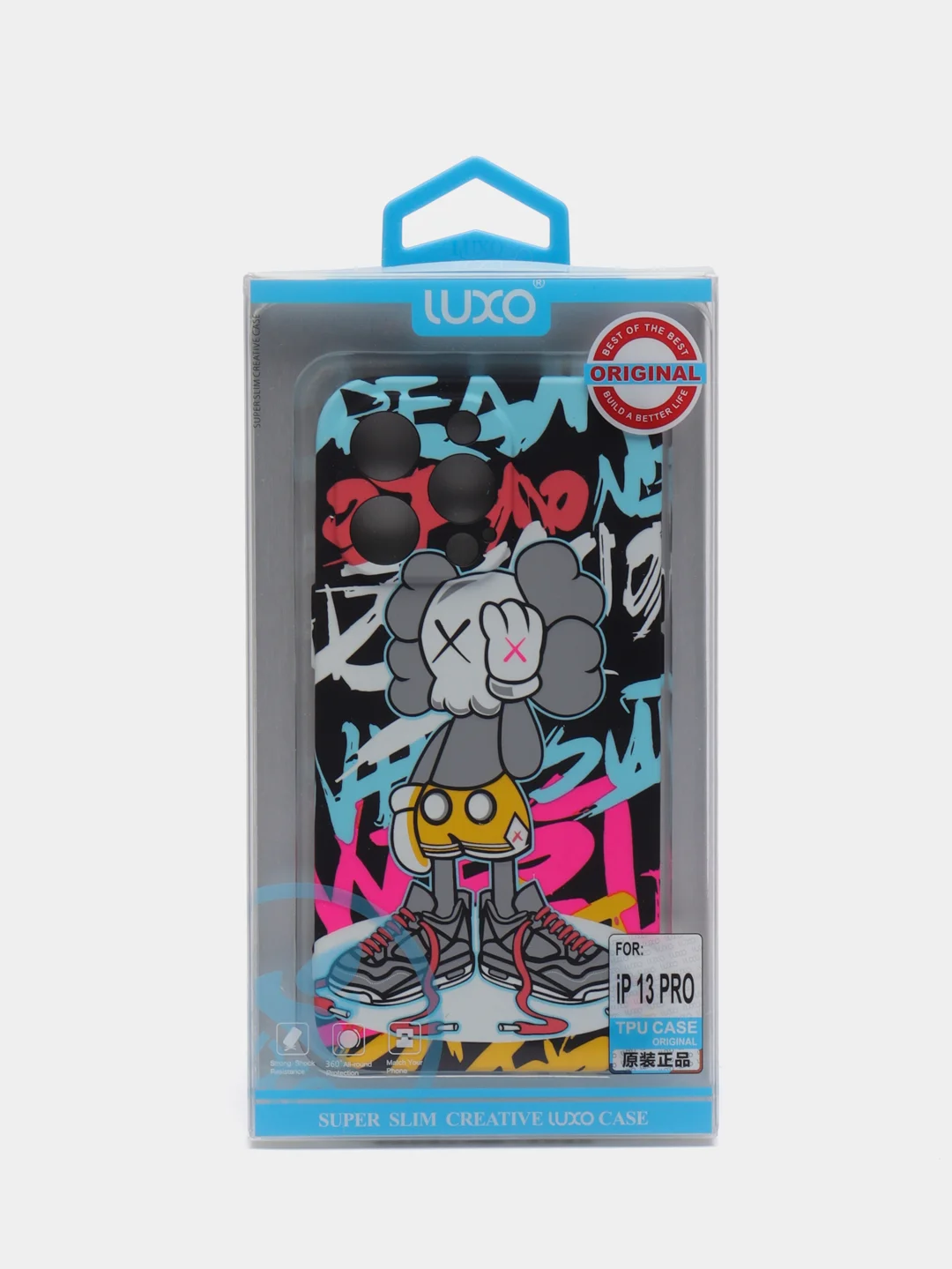 Ледяной чехол Kaws для iPhone 13 Pro