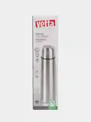 Серебряный термос VETTA "Буллет", для напитков, нержавеющая сталь, 0,75 л