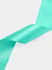Бирюзовый лента атласная, 4 см, разные цвета