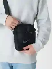 Угольный сумка мужская, через плечо