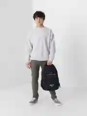 Черный рюкзак мужской Lion Backpack
