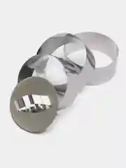 Серебряный набор форм для салатов и выпечки VETTA, 4 предмета, 9х4 см