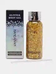 Золотой глиттер-гель для лица